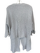FP Beach Size XS Light Gray Cotton Elastic Waist Waffle Wide Leg Pants Set Light Gray / XS