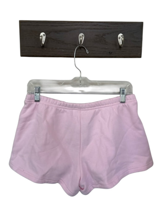 Aritzia Size S Baby Pink Cotton Blend Low Rise Elastic Waist Athletic Shorts Baby Pink / S