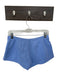 Aritzia Size S Periwinkle Blue Cotton Blend Low Rise Elastic Waist Shorts Periwinkle Blue / S