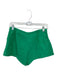 Aritzia Size S Green Cotton Blend Low Rise Elastic Waist Athletic Shorts Green / S