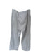 Aritzia Size M Light Gray Cotton Drawstring Heathered Wide Leg Athletic Pants Light Gray / M