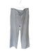 Aritzia Size M Light Gray Cotton Drawstring Heathered Wide Leg Athletic Pants Light Gray / M