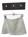 We The Free Size 27 Cream Vegan Leather Buttons Mini Skort Cream / 27