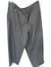 Zara Size M Gray Polyester Blend High Waist Pleat Detail Cropped Trouser Pants Gray / M