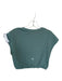 Alo Size Est M Sage green Cap Sleeve Elastic Waist Athletic Top Sage green / Est M