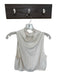 Alo Size Est M Cream Mock Neck Sleeveless Elastic Waist Athletic Top Cream / Est M