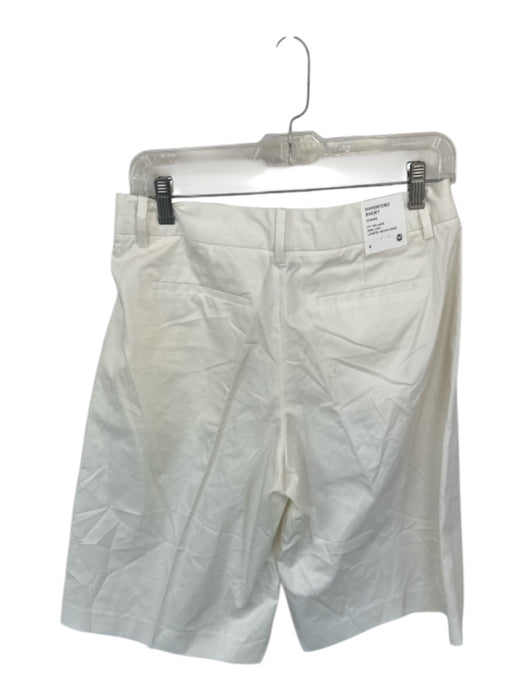 Aritzia Size 6 Light Cream Cotton Blend Low Rise Pleat Chino Cropped Pants Light Cream / 6