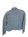 Size S Light Wash Cotton Long Sleeve Denim Cropped Jacket Light Wash / S