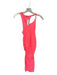 Michael Stars Size M Neon Pink Cotton Sleeveless Gathered Side Maxi Dress Neon Pink / M