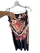 Free People Size S Black & Peach Polyester Strapless Flower Midi Skirt Set Black & Peach / S
