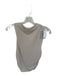 Vuori Size M Taupe Sleeveless Gathered Side Athletic Top Taupe / M