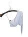 Alo Size M White Modal Blend Built in bra One Long Sleeve Cropped Athletic Top White / M
