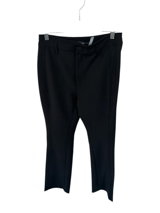 Zara Size M Black High Waist Flare Pants Black / M
