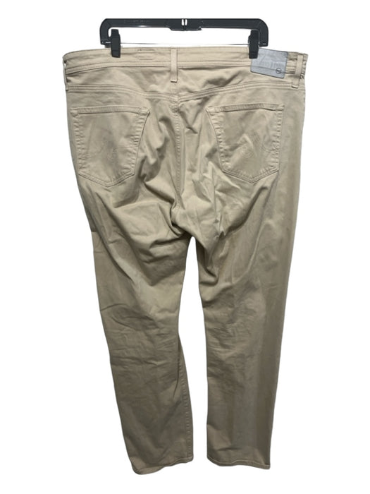 AG Size est 38 Light Beige Cotton Blend Solid Khakis Men's Pants est 38