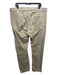 AG Size est 38 Light Beige Cotton Blend Solid Khakis Men's Pants est 38