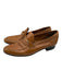 Bally Shoe Size 11 AS IS Brown Leather Solid loafer Men's Shoes 11