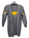 Fendi Size XS/S Gray & Yellow Cotton open frame graphic 3/4 Sleeve Cardigan Gray & Yellow / XS/S