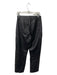 Everlane Size 2 Black Leather High Rise 4 Pocket Belt loops Zip Fly Pants Black / 2