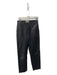 Everlane Size 2 Black Leather High Rise 4 Pocket Belt loops Zip Fly Pants Black / 2