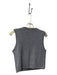 Babaton Size XS Light Gray Cashmere Sleeveless Round Neck Rolled Edges Sweater Light Gray / XS