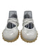 Jil Sander Shoe Size 36 White & Cream Satin & Suede Criss Cross Ballet Sneakers White & Cream / 36