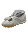 Jil Sander Shoe Size 36 White & Cream Satin & Suede Criss Cross Ballet Sneakers White & Cream / 36