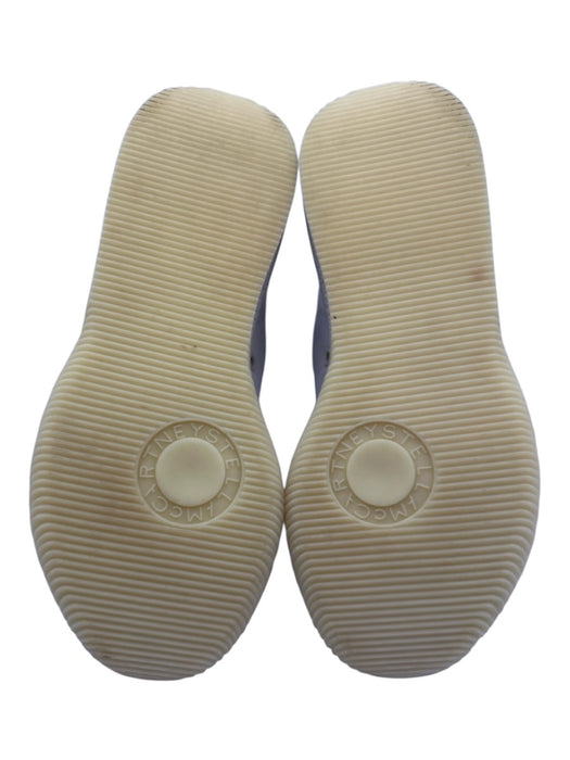 Stella McCartney Shoe Size 37 Cream, Blue, Purple Nylon & Faux Suede Sneakers Cream, Blue, Purple / 37