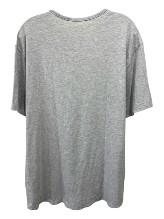 Lululemon Size Est L Light Gray Synthetic Heathered T shirt Men's Short Sleeve Est L