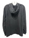 Billy Reid Size XL Faded Black Cotton Blend Solid Hoodie Men's Jacket Faded Black / XL