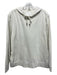 Billy Reid Size XL Off White Cotton Solid Hoodie Men's Jacket Off White / XL
