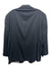 Hart Schaffner & Marx Black Wool Solid 2 Button Men's Blazer Black / 46