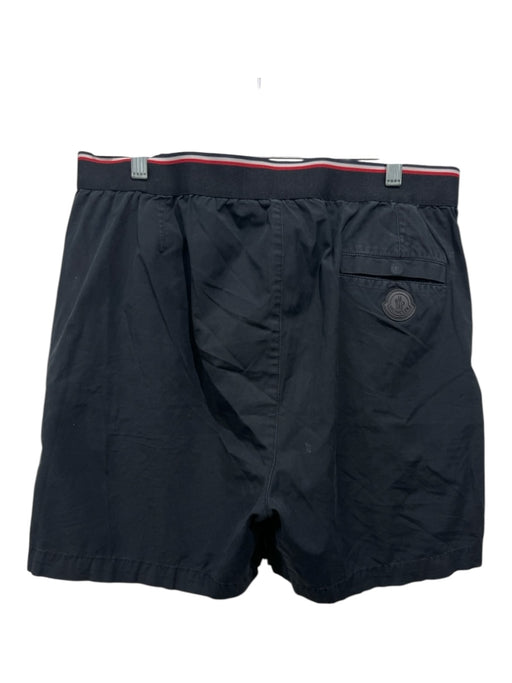 Moncler Size 50 Black & Red Cotton Pockets Men's Shorts 50