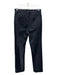 Frame Size 30 Black Cotton Denim High Rise Washed Look Straight Jeans Black / 30