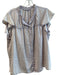 Rails Size Large Light Purple Lyocell blend Button Down Short Sleeve Top Light Purple / Large