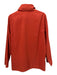 Mycra Pac Size S/M Orange & Tan Nylon & Polyester Reversible Zip Up Jacket Orange & Tan / S/M