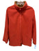Mycra Pac Size S/M Orange & Tan Nylon & Polyester Reversible Zip Up Jacket Orange & Tan / S/M