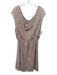 Jade Johnny Was Size S Light Pink Nylon Floral Lace Overlay Off Shoulder Dress Light Pink / S