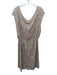 Jade Johnny Was Size S Light Pink Nylon Floral Lace Overlay Off Shoulder Dress Light Pink / S