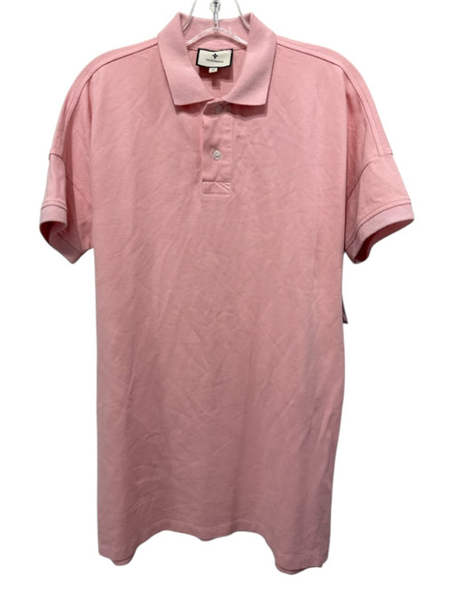 Tuckernuck Size XS Light Pink Cotton Pique shift Mini Polo Dress Light Pink / XS