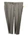 Peter Millar Size 36 Tan Wool Solid Dress Men's Pants Tan / 36