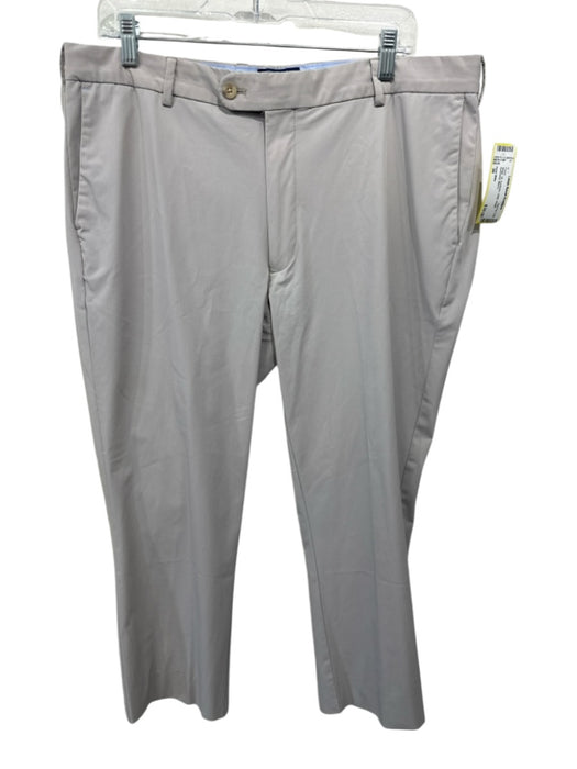 Peter Millar Size 36 Beige Synthetic Solid Khaki Men's Pants Beige / 36
