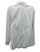 Pierre Balmain AS IS Size 17.5 White Cotton Solid Button up Long Sleeve Shirt White / 17.5