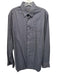 Canali Size L Blue Cotton Blend Micro Button up Men's Long Sleeve Shirt Blue / L