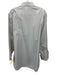 Zegna Size L Tan & White Cotton Abstract Button up Men's Long Sleeve Shirt Tan & White / L