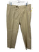 Valentino Size 34 Tan Cotton Solid Khakis Men's Pants Tan / 34