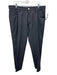 Zegna Size 38 Dark Gray Wool Blend Solid Dress Men's Pants Dark Gray / 38