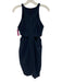 Elizabeth & James Size 4 Midnight blue Polyester Blend Sleeveless Back Zip Dress Midnight blue / 4