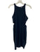 Elizabeth & James Size 4 Midnight blue Polyester Blend Sleeveless Back Zip Dress Midnight blue / 4