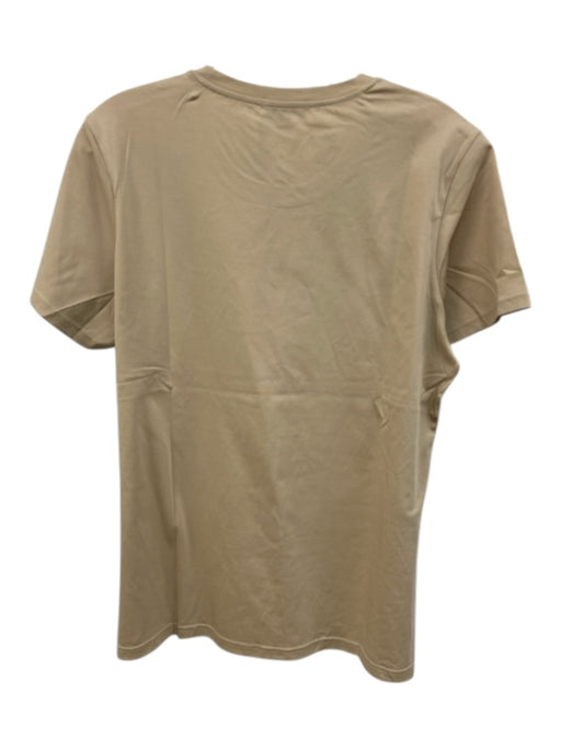 Saint Perry NWT Size XL Beige Cotton Blend Solid T shirt Crew Men's Short Sleeve Beige / XL