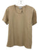 Saint Perry NWT Size XL Beige Cotton Blend Solid T shirt Crew Men's Short Sleeve Beige / XL